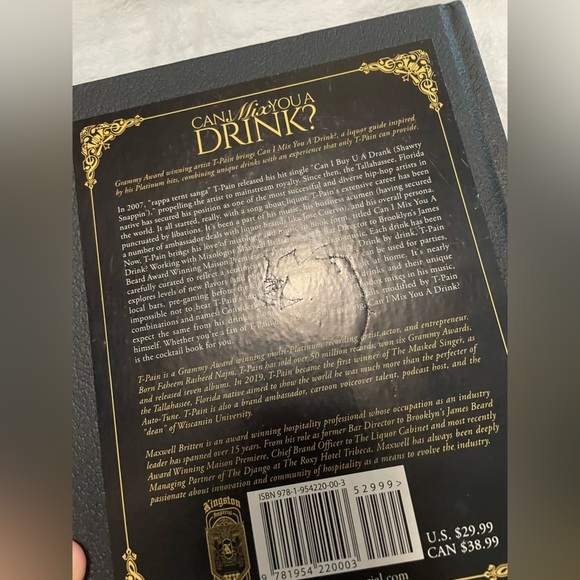 T-Pain Can I Mix You a Drink Book - Picture 5 of 6